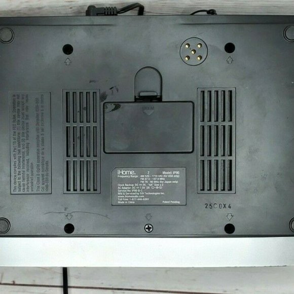 iHome Model Ip90 am/FM alarm Clock Radio - Picture 6 of 11